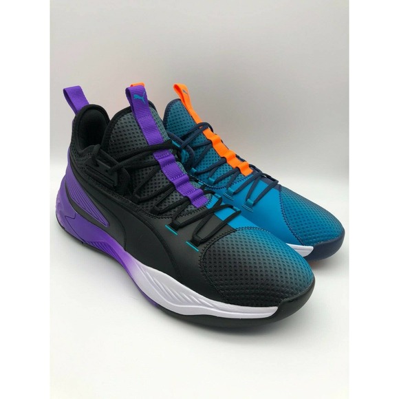 Puma Men\'s Black and Purple Athletic Shoes main image 10